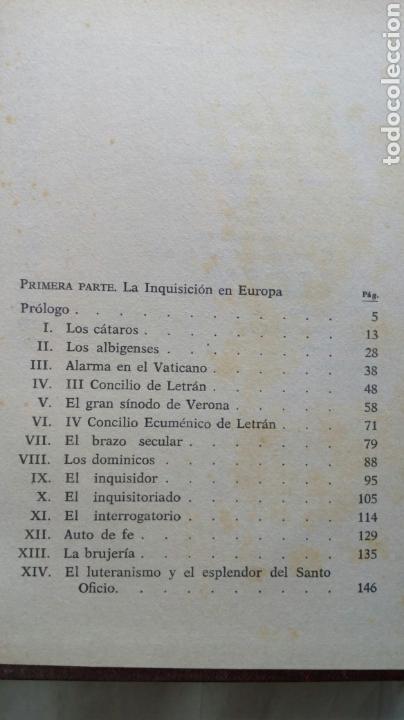 Libros de segunda mano: La Inquisici&oacute;n. (Dos vol&uacute;menes). Thomas Lower. - Foto 4