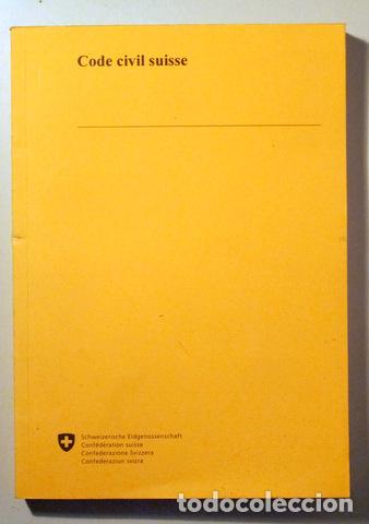 Libros de segunda mano: CODE CIVIL SUISSE - Berne 2007 - Foto 1