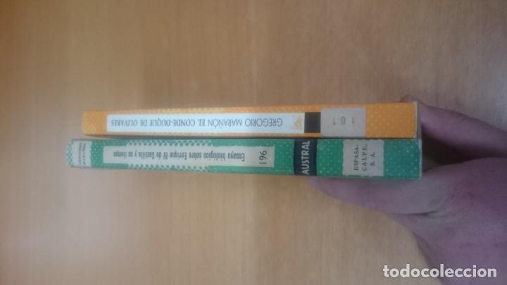 Libros de segunda mano: LOTE LIBROS GREGORIO MARA&Ntilde;ON (AUSTRAL) - Foto 3