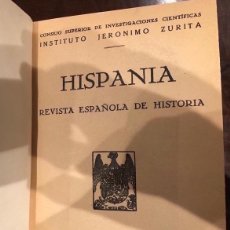 Libros de segunda mano: HISPANIA- TOMO21-XXI(81,82,83,84)(31€). Lote 139675322