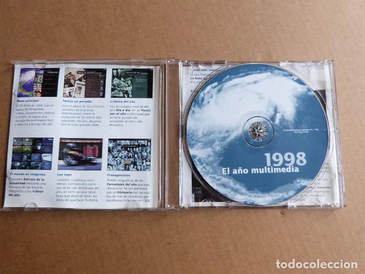 Libros de segunda mano: Complemento al libro Anuario de los Hechos 1998 CD Rom El a&ntilde;o multimedia - Difusora Internacional - Foto 2