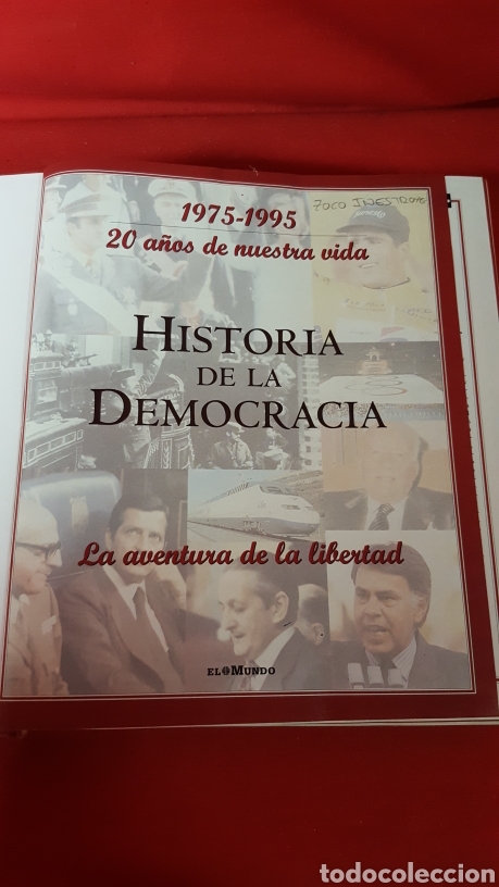 Libros de segunda mano: HISTORIA DE LA DEMOCRACIA - Foto 2