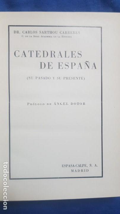 Libros de segunda mano: Catedrales de Espa&ntilde;a (su pasado y su presente) - Foto 2