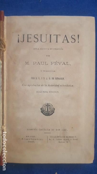 Libros de segunda mano: F&eacute;val: &iexcl;Jesuitas&iexcl; - Foto 2