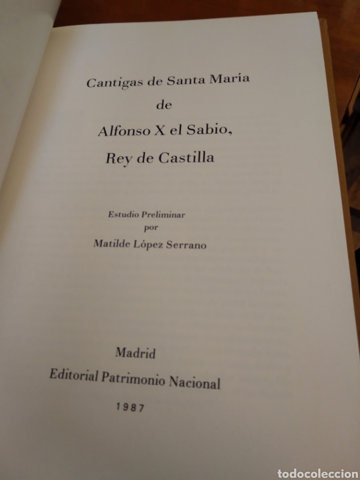 Libros de segunda mano: Cantigas de Santa Mar&iacute;a - Foto 3