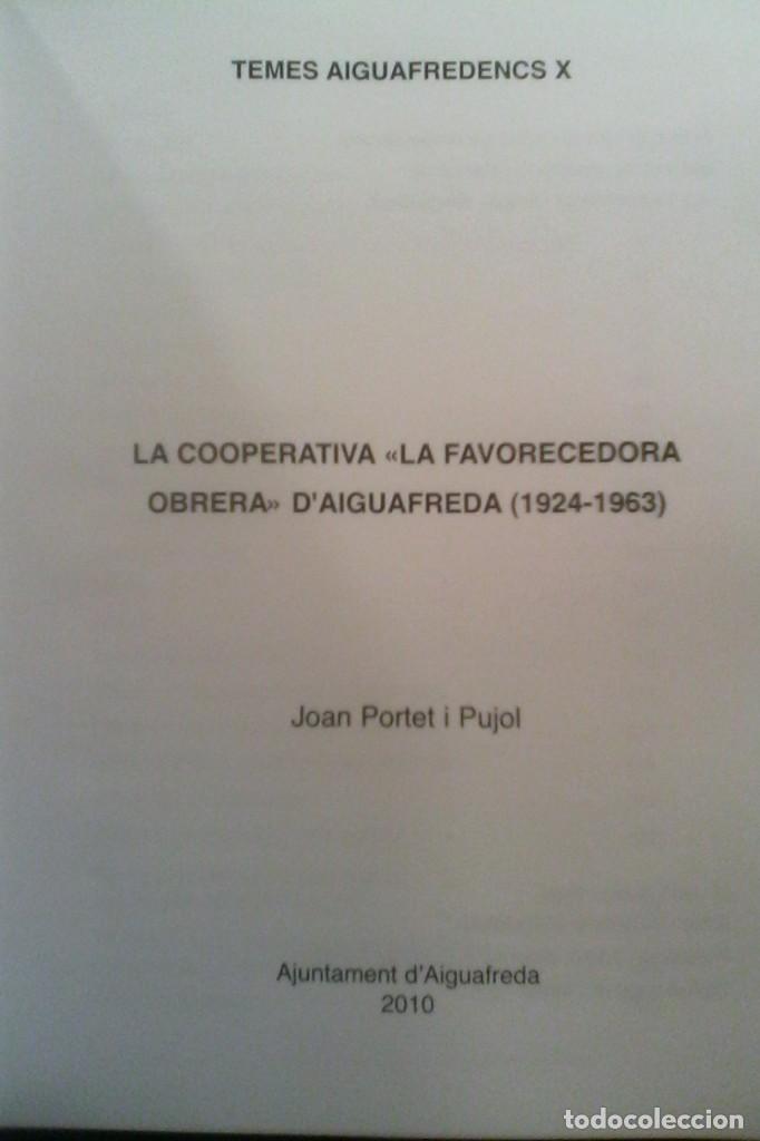 Libros de segunda mano: AIGUAFREDA - TEMES AIGUAFREDENCS  10 . - Foto 2