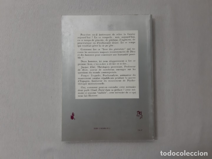 Libros de segunda mano: La genese aujourdhui - Ellul Jacques - Foto 4