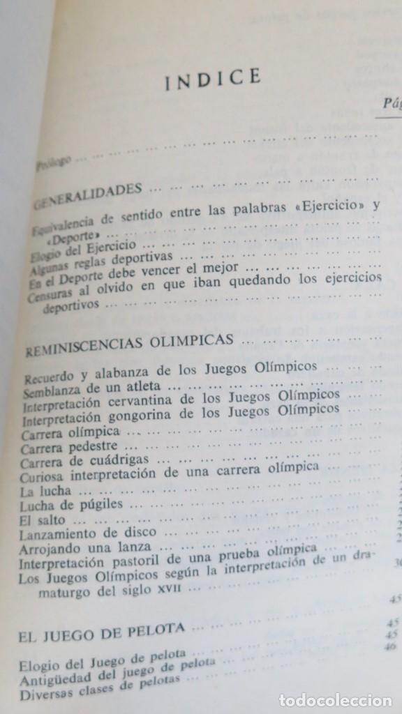 Libros de segunda mano: EL DEPORTE EN EL SIGLO DE ORO - Foto 2
