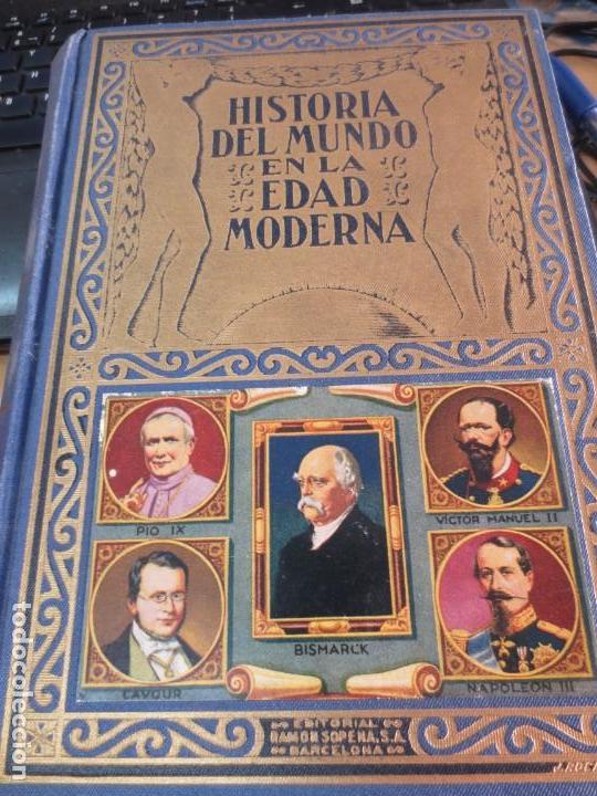 Libros de segunda mano: HISTORIA DEL MUNDO EN LA EDAD MODERNA TOMO 10 EDIT RAM&Oacute;N Y SOPENA A&Ntilde;O 1953