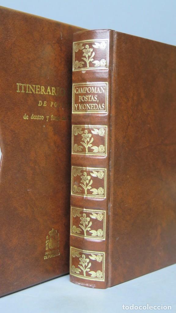 Libros de segunda mano: ITINERARIO REAL DE POSTAS. CAMPOMANES. FACSIMIL - Foto 2