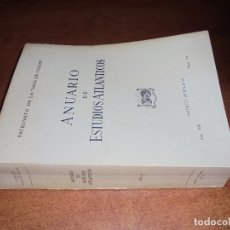 Libros de segunda mano: ANUARIO DE ESTUDIOS ATLÁNTICOS 34 (1988) CANARIAS. LA PALMA. BETHANCOURT EN ÁVILA. TENERIFE. TEROR