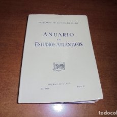 Libros de segunda mano: ANUARIO DE ESTUDIOS ATLÁNTICOS 35 (1989) CANARIAS. LA PALMA. FURETEVENTURA. TENERIFE. LANZAROTE.