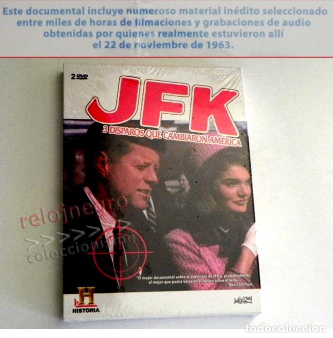 Livres d'occasion: 2 DVD PRECINTADO DOCUMENTAL JFK 3 DISPAROS QUE CAMBIARON AM&Eacute;RICA - MISTERIO HISTORIA EEUU - NO LIBRO