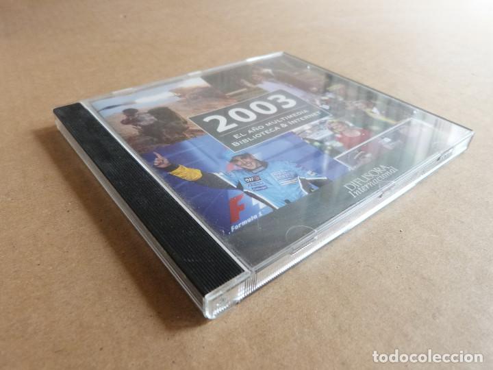 Libros de segunda mano: El a&ntilde;o multimedia biblioteca internet CD complemento a los libros de Difusora Internacional 2003 - Foto 4