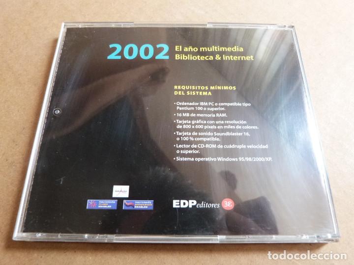 Libros de segunda mano: El a&ntilde;o multimedia biblioteca internet CD complemento a los libros de Difusora Internacional 2002 - Foto 3