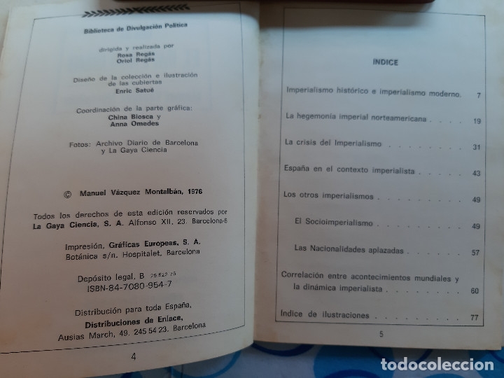 Libros de segunda mano: EL IMPERIALISMO - Foto 2