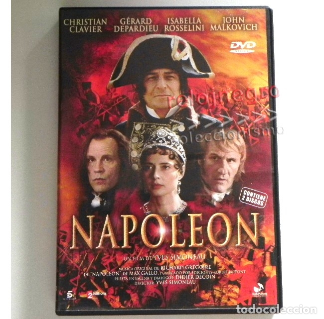 napoleón dvd serie vida historia bonaparte biog - Acheter Livres d'histoire  moderne d'occasion sur todocoleccion