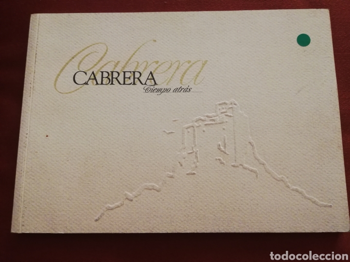 Libros de segunda mano: CABRERA. TIEMPO ATR&Aacute;S - Foto 1