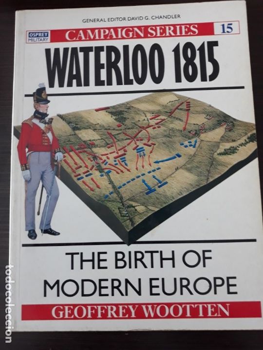Libros de segunda mano: Osprey Waterloo 1815,original en ingl&eacute;s - Foto 1