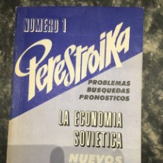 Libros de segunda mano: PERESTROIKA, N. 1. LA ECONOMÍA SOVIÉTICA [COMUNISMO]
