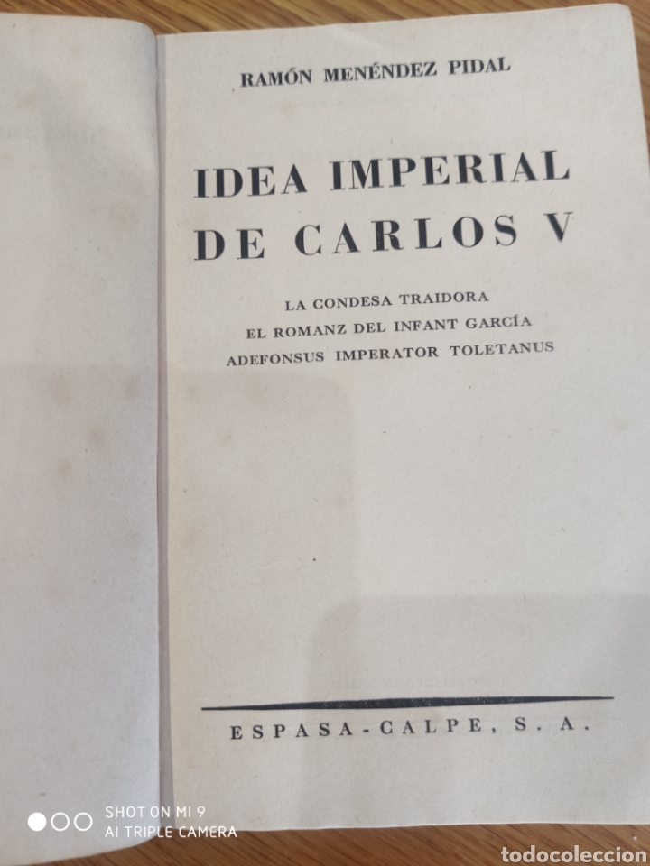 Libros de segunda mano: Idea imperial de Carlos V - Foto 3