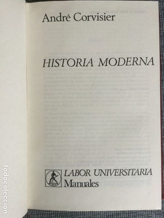 Libros de segunda mano: Historia Moderna. Andr&eacute; Corvisier. - Foto 2