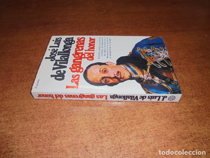 Libros de segunda mano: LAS GANGRENAS DEL HONOR (J.L. DE VILALLONGA) - Foto 2