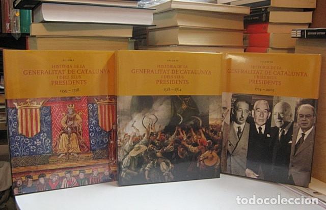 Second hand books: VV.AA. - HIST&Ograve;RIA DE LA GENERALITAT DE CATALUNYA I DELS SEUS PRESIDENTS. (3 vols.) Volum I: 1359-151