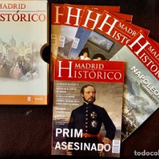 Libros de segunda mano: MADRID HISTÓRICO. 6 PRIMEROS NÚMEROS DE LA REVISTA DE HISTORIA EN ESTUCHE. EDICIÓN DE LUJO.. Lote 189894928