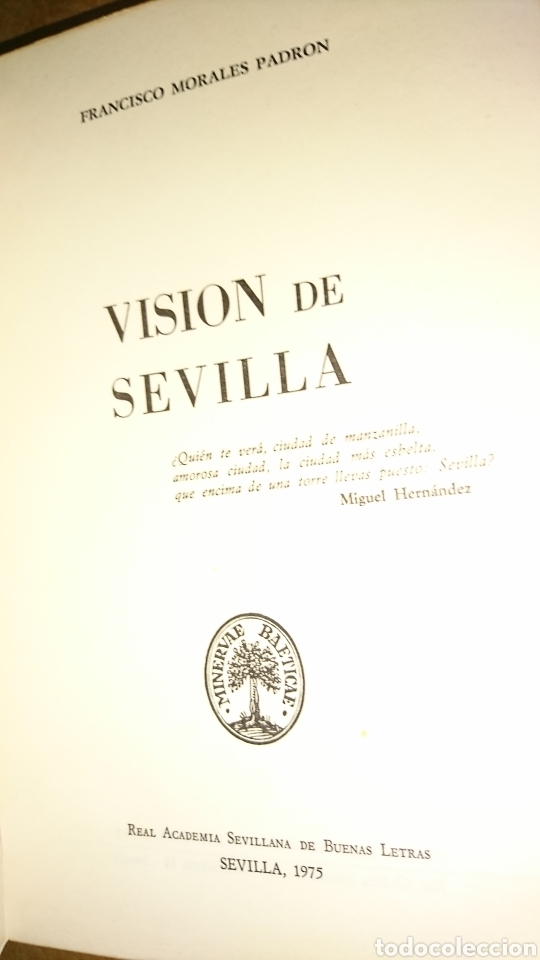 Libros de segunda mano: VISI&Oacute;N DE SEVILLA - Foto 2