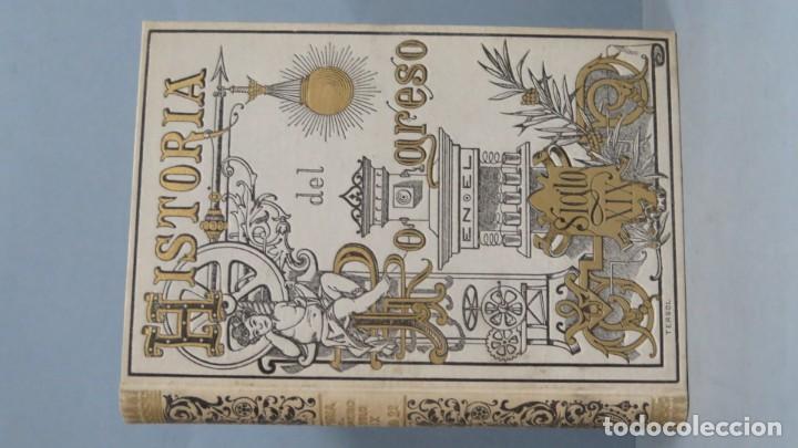 Libros de segunda mano: HISTORIA DEL PROGRESO EN EL SIGLO XIX. SANTANDER Y GOMEZ. 2 TOMOS - Foto 2