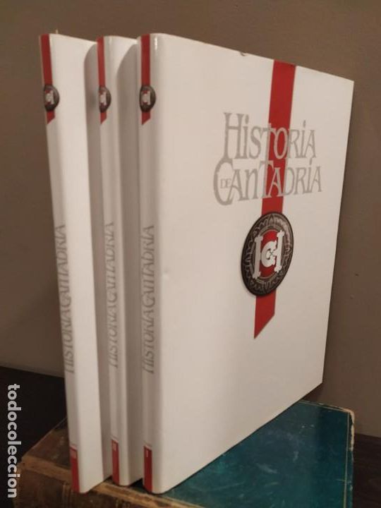 Libros de segunda mano: HISTORIA DE CANTABRIA - TRES TOMOS COMPLETA - Foto 1
