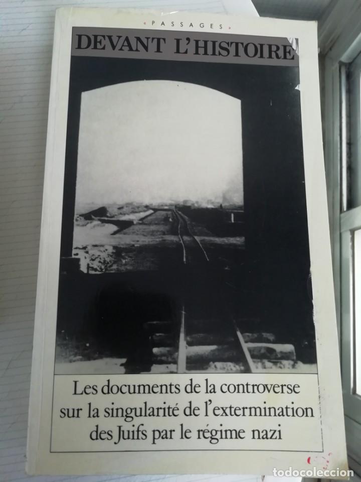 Libros de segunda mano: devant lhistoire, en franc&eacute;s - Foto 1