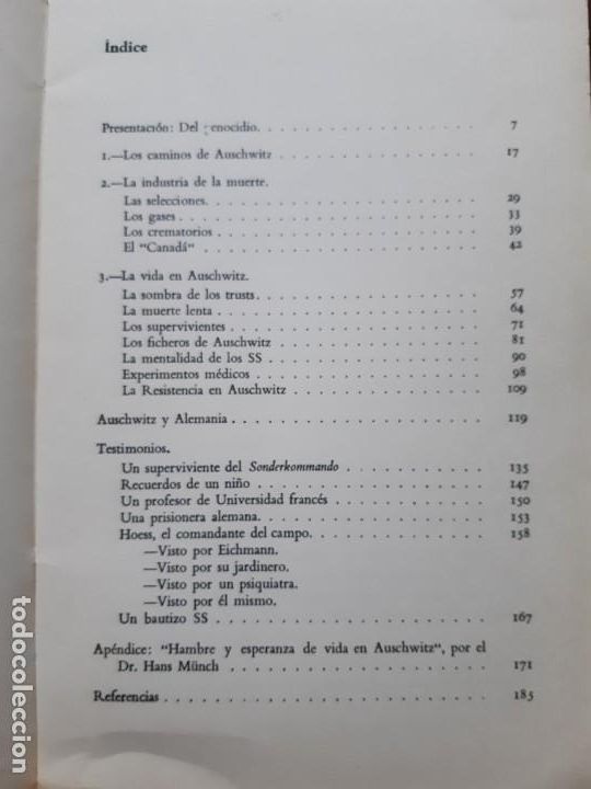 Libros de segunda mano: Auschwitz Leon Poliakov - Foto 3