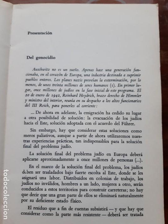 Libros de segunda mano: Auschwitz Leon Poliakov - Foto 5