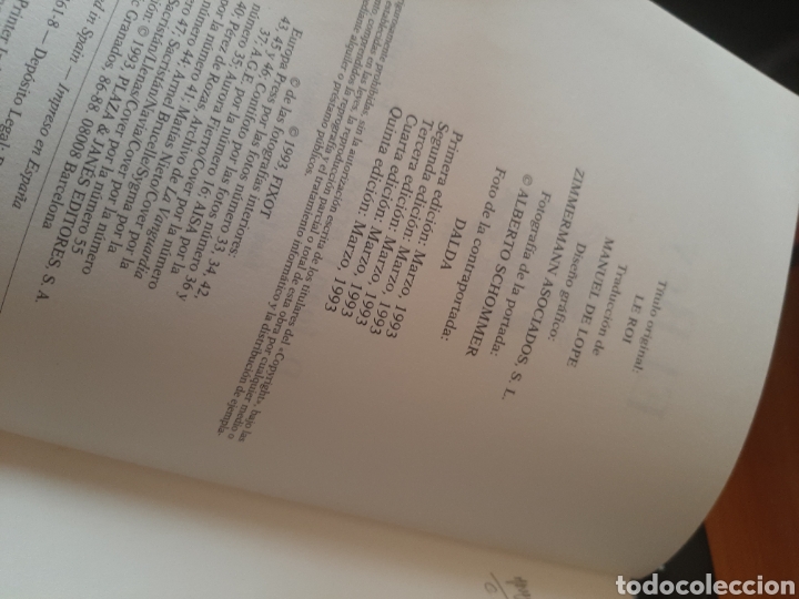 Libros de segunda mano: El rey - Foto 3