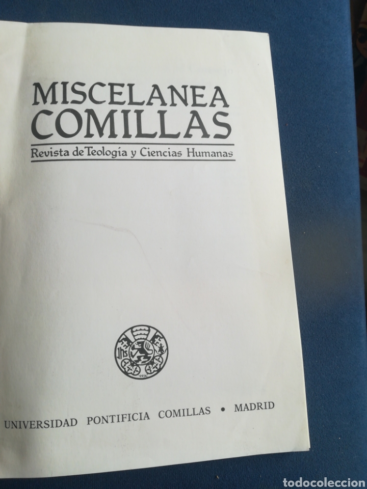 Libros de segunda mano: Miscelanea Comillas Facciones cortesanas en el Concejo Cruzada durante Reinado Felipe II 1562-1585