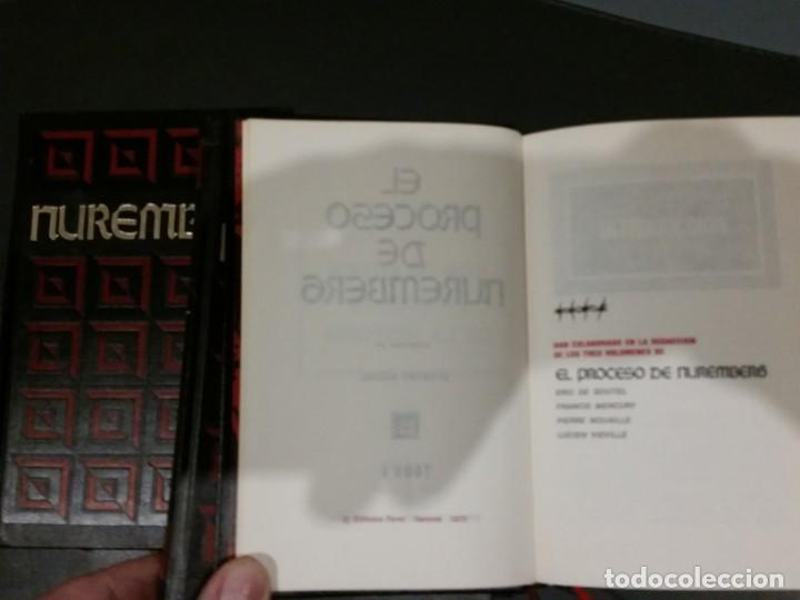 Libros de segunda mano: EL PROCESO DE NUREMBERG - Ed. CIRCULO DE AMIGOS DE LA HISTORIA - 1973 - Foto 3