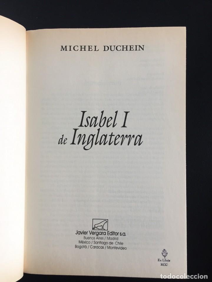 Libros de segunda mano: ISABEL I DE INGLATERRA - MICHEL DUCHEIN - Foto 3