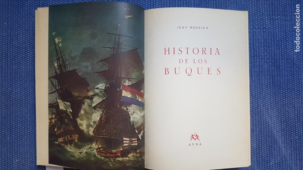 Libros de segunda mano: Merrien, Jean: Historia de los buques - Foto 2