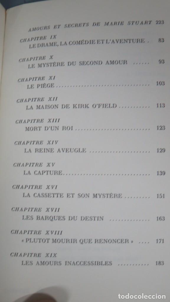 Libros de segunda mano: AMOURS ET SECRETS DE MARIE STUART. ERLANGER - Foto 3