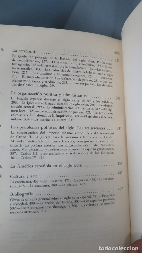 Libros de segunda mano: EL ANTIGUO R&Eacute;GIMEN. LOS BORBONES. ANES - Foto 3