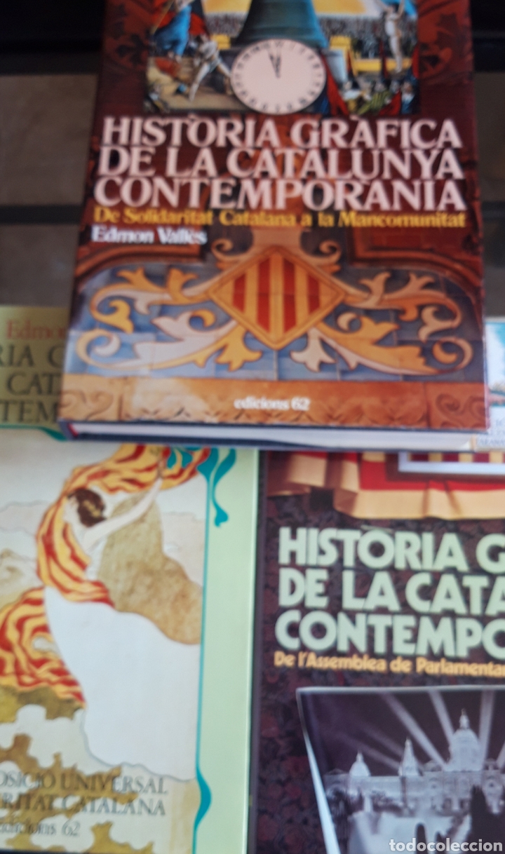 Libros de segunda mano: Hist&ograve;ria Gr&agrave;fica de la Catalunya Contempor&agrave;nea. E. Vall&egrave;s 3 Volums 1.&ordf; edici&oacute;