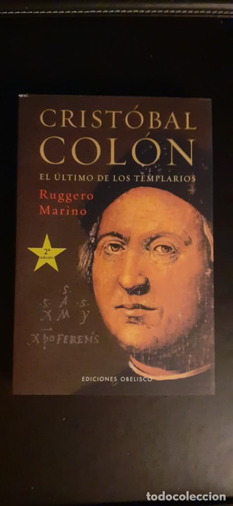 Libros de segunda mano: LIBRO CRISTOBAL COLON El &uacute;ltimo de los templarios (ESTUDIOS Y DOCUMENTOS) MARINO- NUEVO