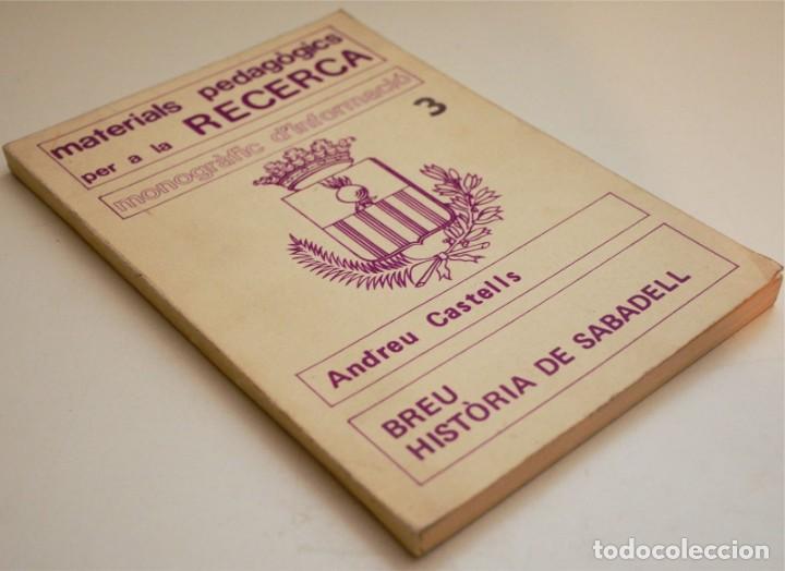 Libros de segunda mano: BREU HIST&Oacute;RIA DE SABADELL - Foto 2