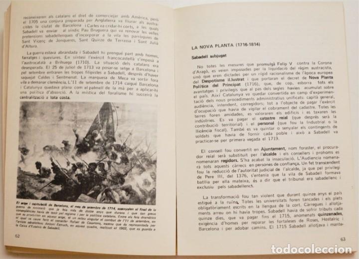 Libros de segunda mano: BREU HIST&Oacute;RIA DE SABADELL - Foto 7