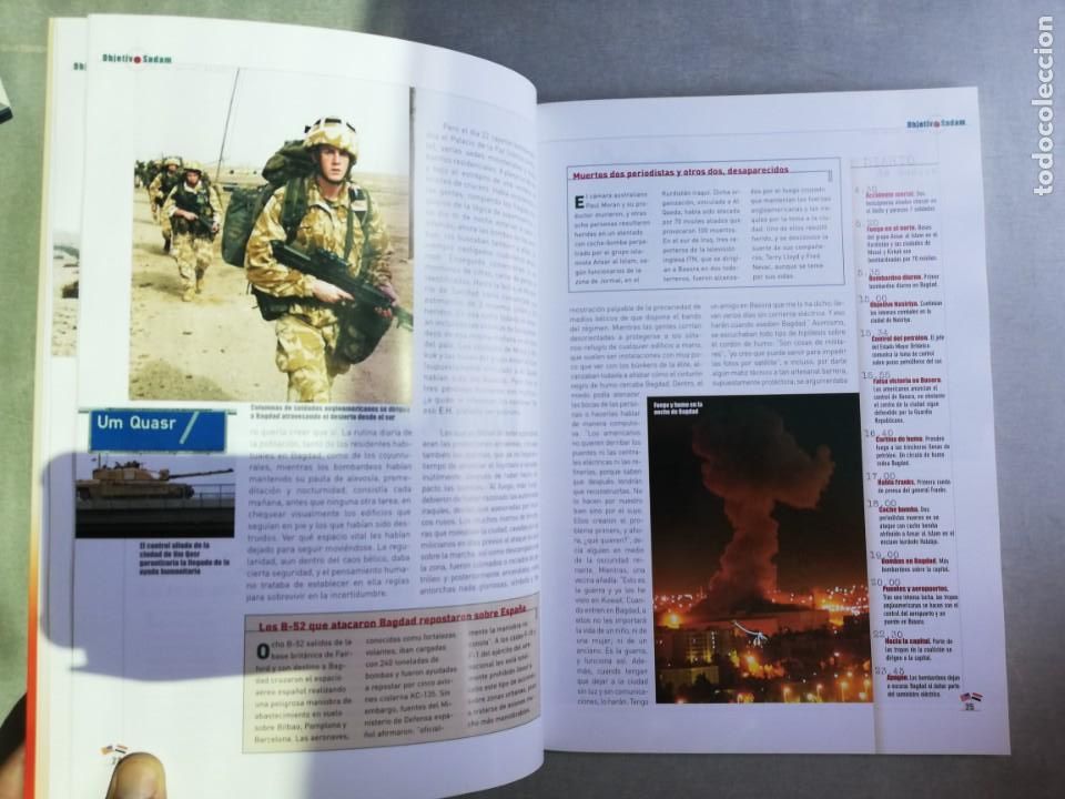 Libros de segunda mano: OBJETIVO SADAM. EL LIBRO DE LA GUERRA - Foto 4