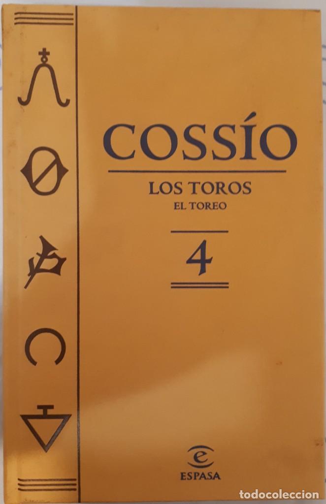 Libros de segunda mano: Coss&iacute;o, los toros, el toreo 4 &ndash; VV. AA. - Foto 1