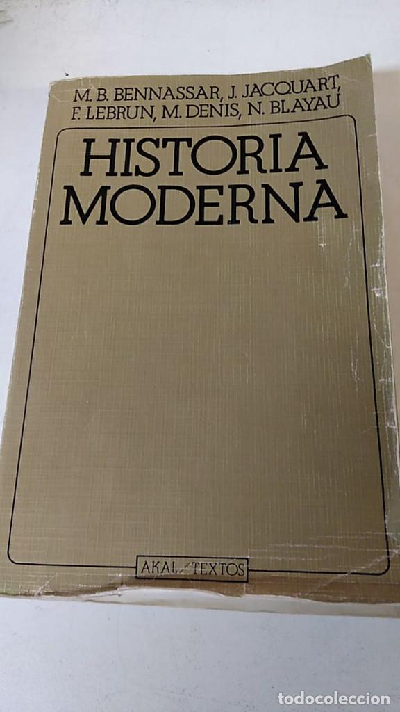 Libros de segunda mano: HISTORIA MODERNA. BENNASSAR, JACQUART et al. AKAL - Foto 1