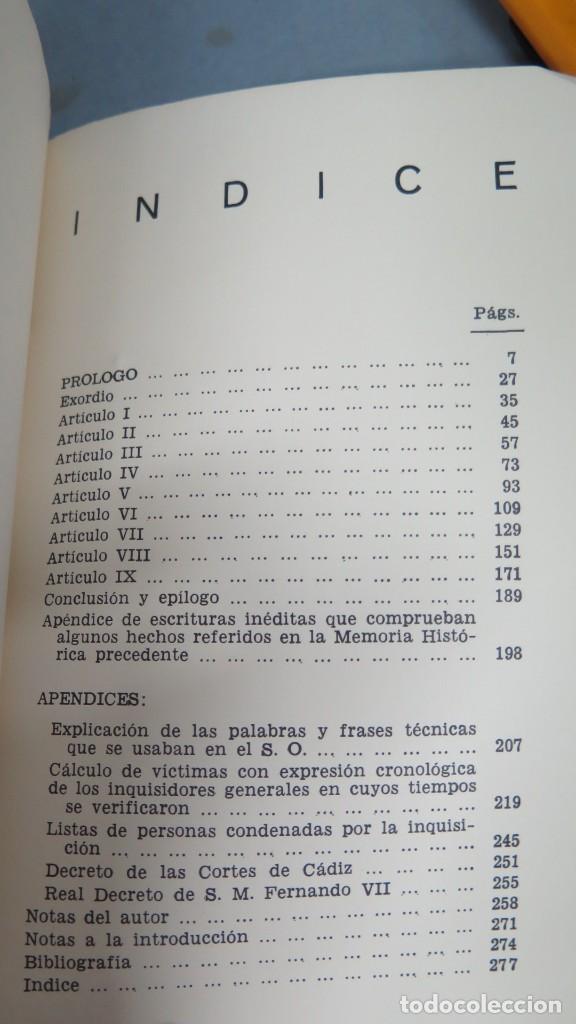 Libros de segunda mano: LA INQUISICI&Oacute;N Y LOS ESPA&Ntilde;OLES. LLORENTE - Foto 2